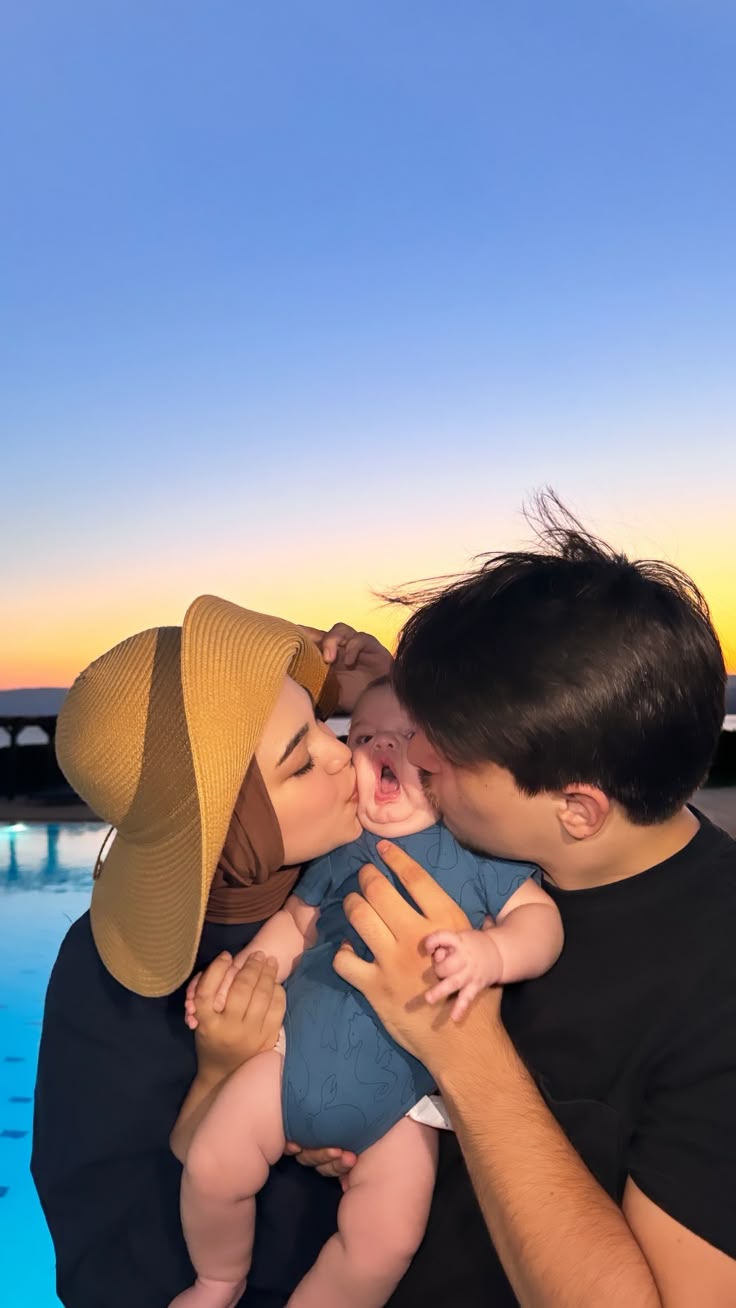 Happy mother and child